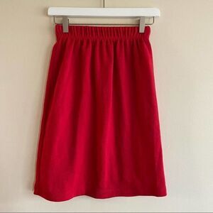 Vintage Worthington Sport Skirt Red Petite Small